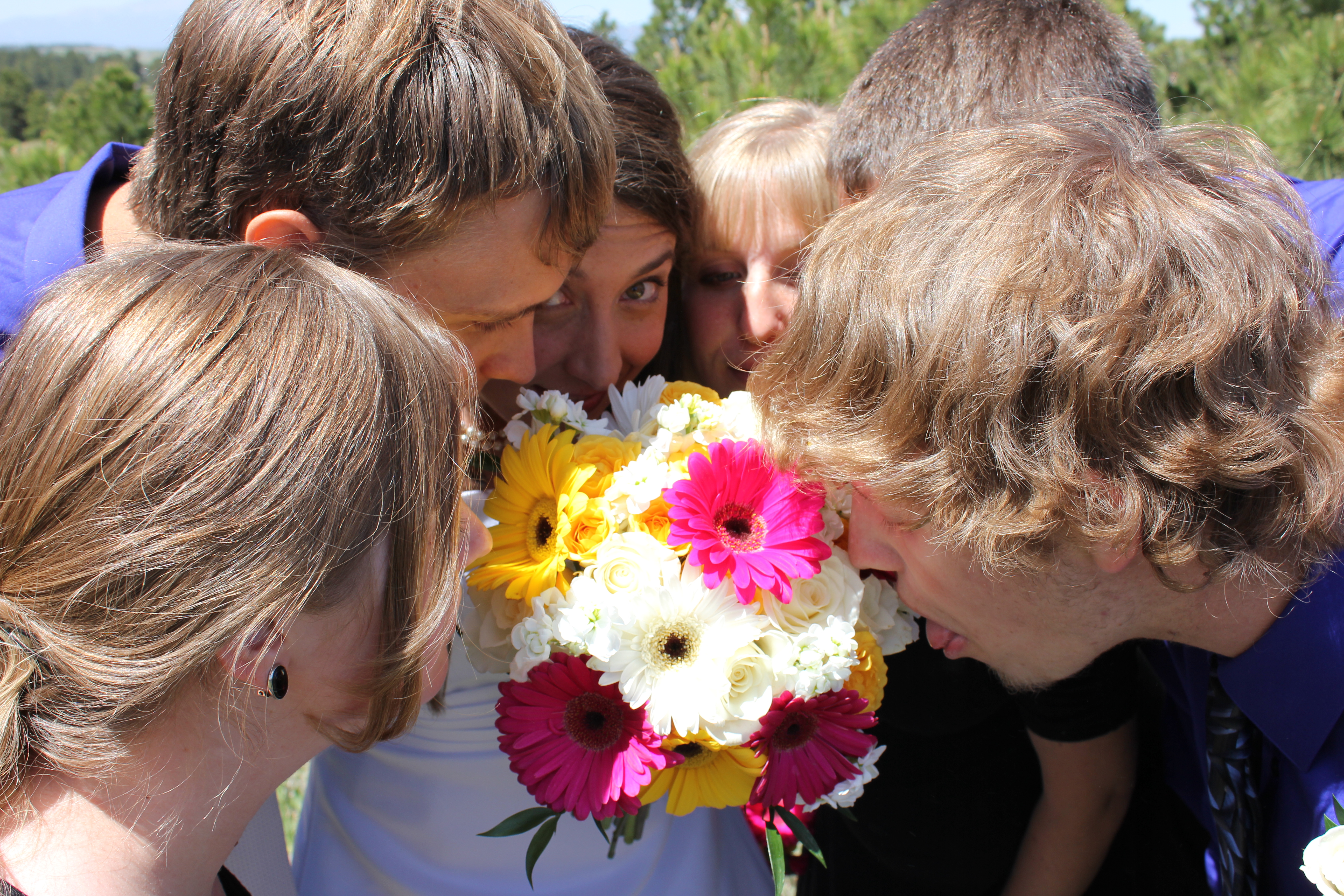 A Bride and Her Boquet