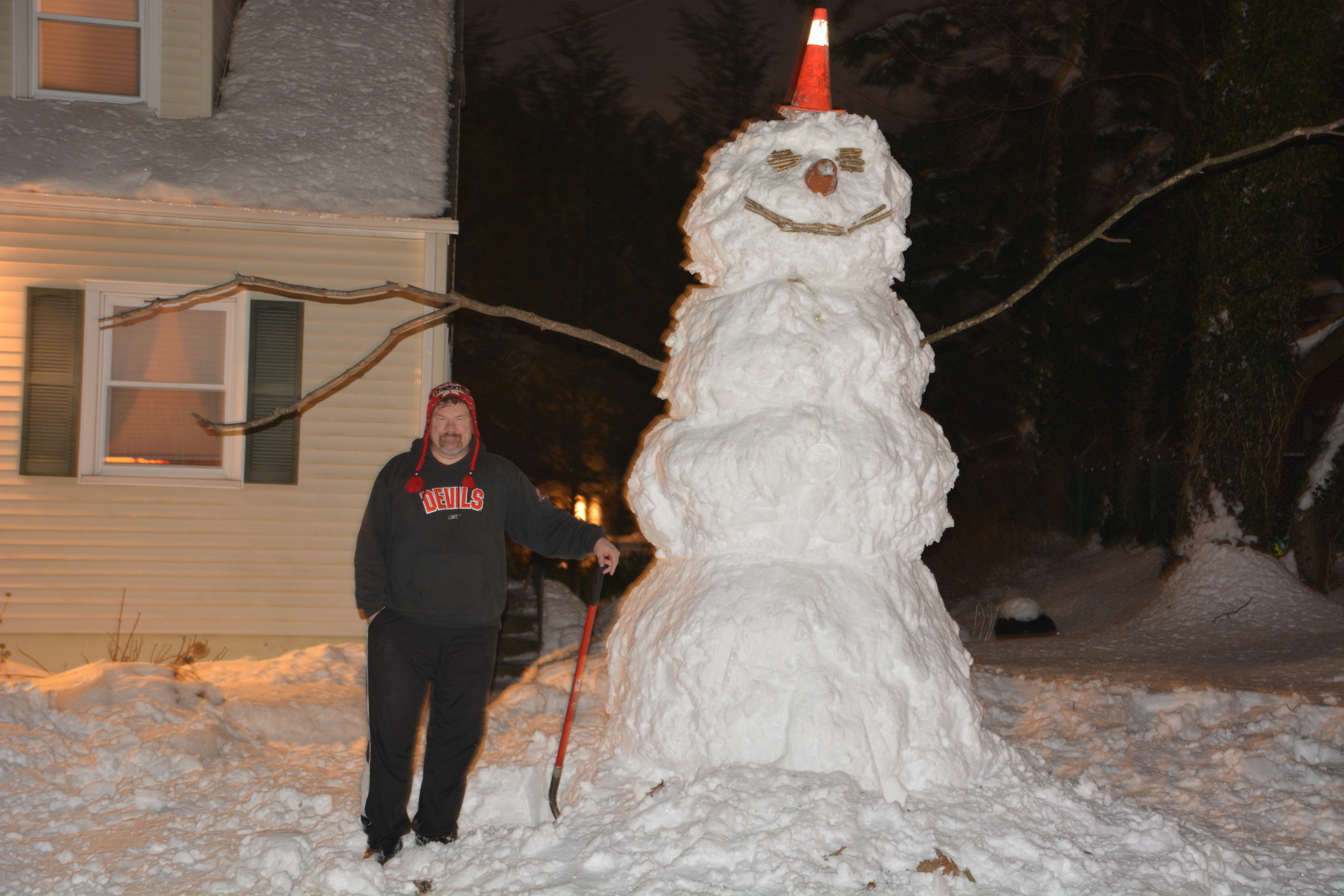 A 12 Foot Snowman!!