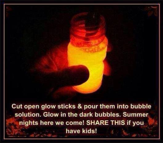 Glow in the dark