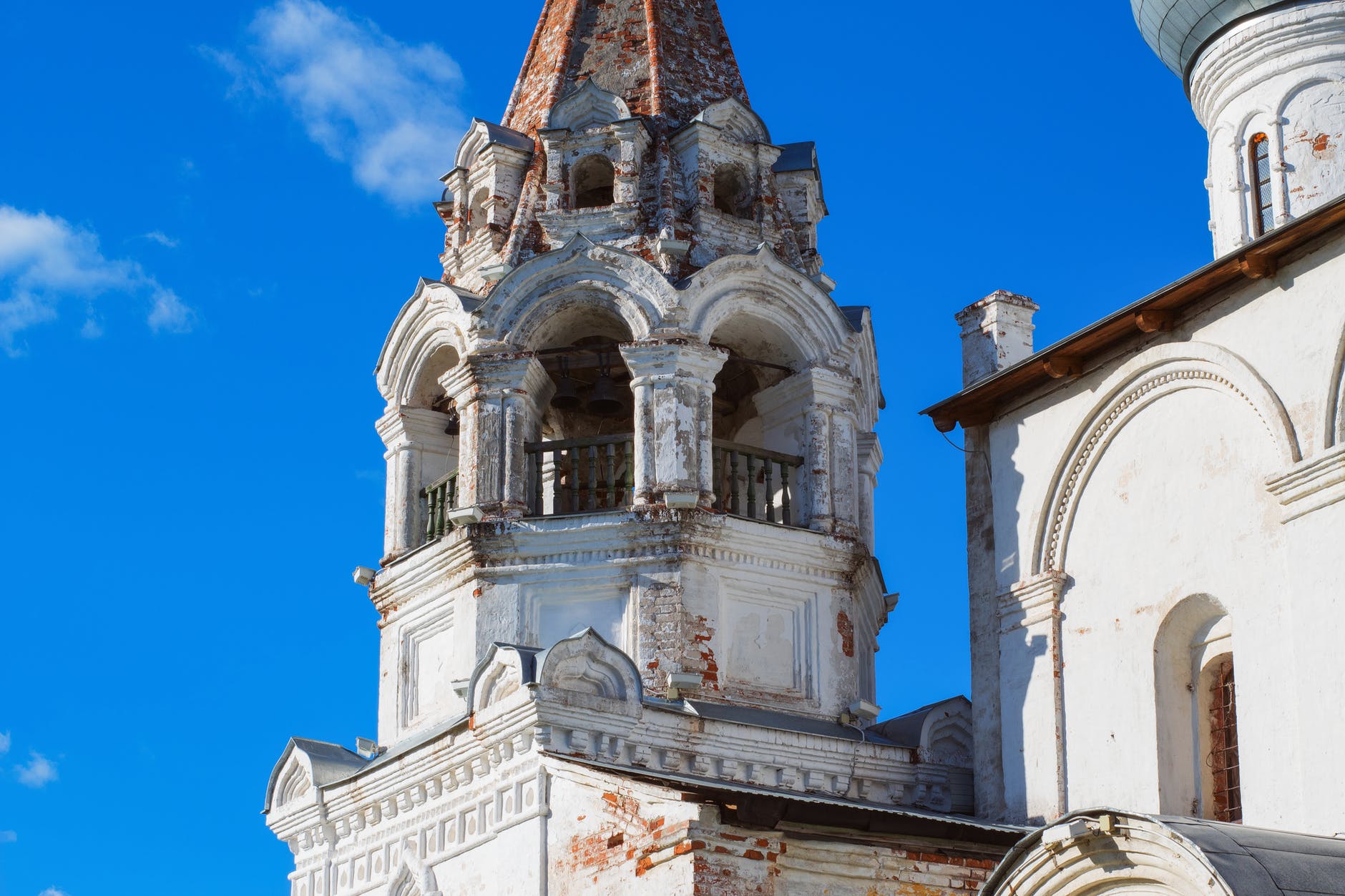 photo of steeple during daytime