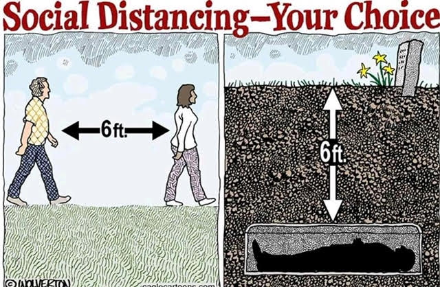 Social Distancing Choice